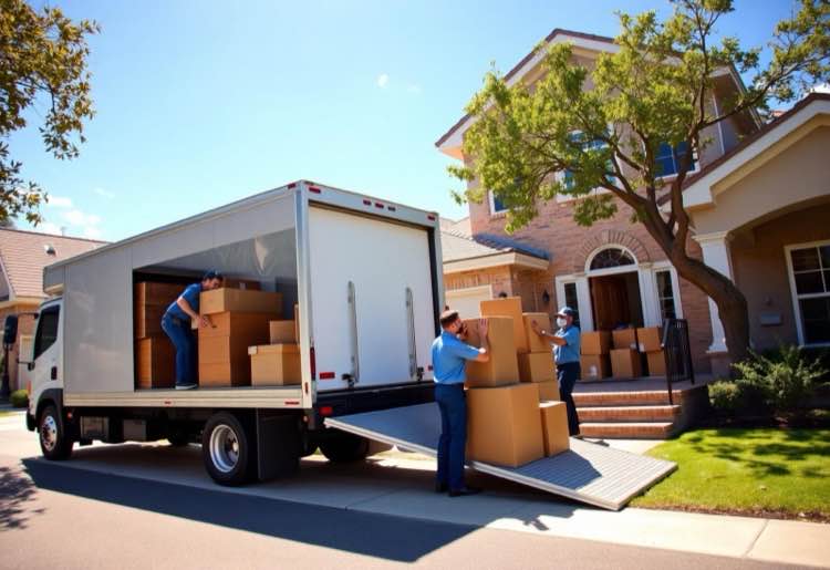 ShanAntonio junk removal crew loading a truck